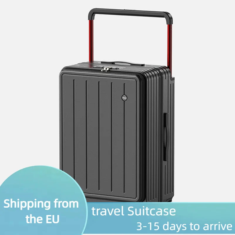Scalable Large-capacity Password Box Multi-Functional Suitcase Business Wide Trolley Luggage 20 inch Carry on Luggage